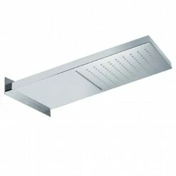 C.P. Hart Spillo Spa Wall-Mounted Shower Head With Rainshower And Waterfall 200x500mm