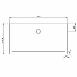 Crosswater Low Pro Minima Walk In Shower Tray 7 Crosswater Low Pro Minima Walk In Shower Tray -UK Bathroom Products Sales Store ZCRSTWK81700 4