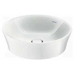 Duravit White Tulip Round Furniture Washbasin 500mm