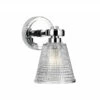 C.P. Hart Elizabeth LED Up Or Down Wall Light IP44 Prismatic Glass Shade 1 C.P. Hart Elizabeth LED Up Or Down Wall Light IP44 Prismatic Glass Shade -UK Bathroom Products Sales Store ZELIZABETHCP