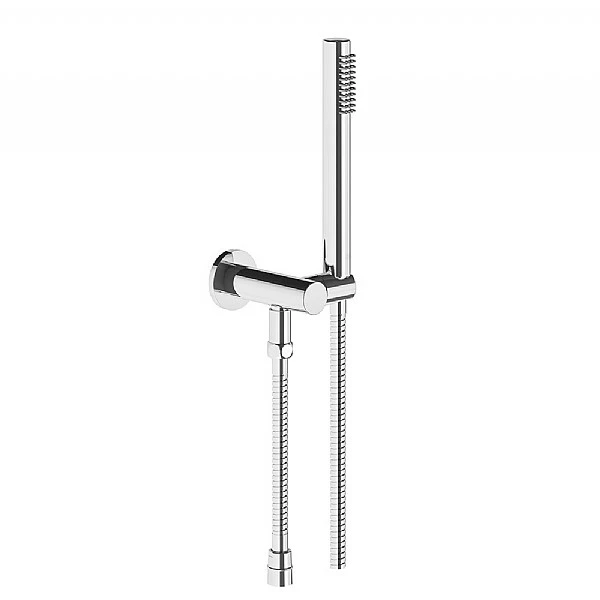 Franz Viegener Universal Baton Handshower Set With Wall Outlet Bracket And Hose 3 Franz Viegener Universal Baton Handshower Set With Wall Outlet Bracket And Hose