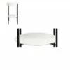 Ex.t Stand Round Accessories Tray -UK Bathroom Products Sales Store ZGIEXVASSTANDTOND