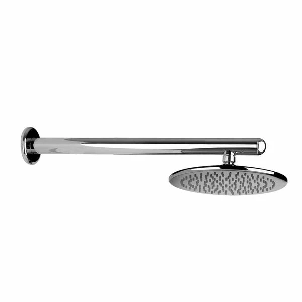 Gessi Goccia Round Shower Head & Wall Mounted Adjustable Arm 3 Gessi Goccia Round Shower Head & Wall Mounted Adjustable Arm