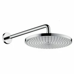 Hansgrohe Raindance Round Shower Head & Wall Mounted Arm