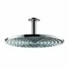 Hansgrohe Raindance Round Shower Head & Ceiling Mounted Arm