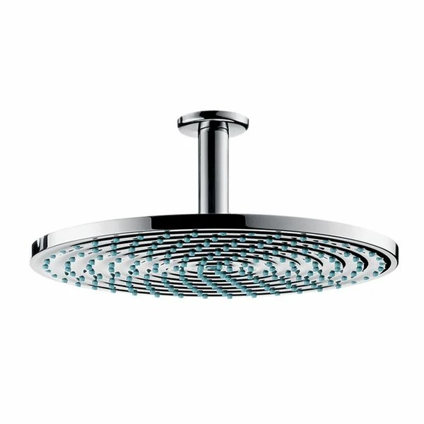 Hansgrohe Raindance Round Shower Head & Ceiling Mounted Arm 3 Hansgrohe Raindance Round Shower Head & Ceiling Mounted Arm
