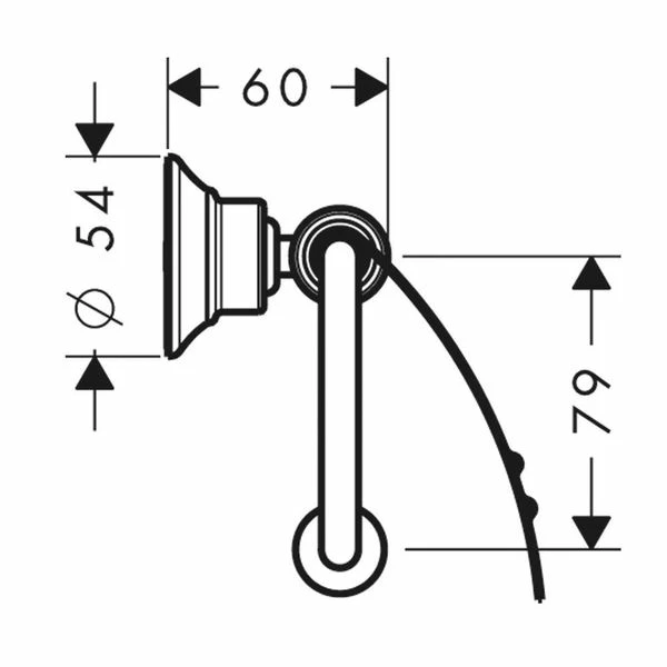 AXOR Montreux Toilet Roll Holder 4 AXOR Montreux Toilet Roll Holder - Image 2