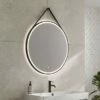 C.P. Hart Frith LED Demisting Mirror 800mm -UK Bathroom Products Sales Store ZHIBFRITH80BLK