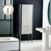 C.P. Hart Hoxton Satin Black Tall Unit 760mm 2 C.P. Hart Hoxton Satin Black Tall Unit 760mm -UK Bathroom Products Sales Store ZHOXSB76TALGB