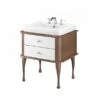 C.P. Hart Hoxton Satin Walnut Drawer Unit 675mm 1 C.P. Hart Hoxton Satin Walnut Drawer Unit 675mm -UK Bathroom Products Sales Store ZHOXSW67DRWGB