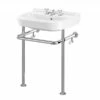 C.P. Hart Kew Heated Washbasin Stand 2 C.P. Hart Kew Heated Washbasin Stand -UK Bathroom Products Sales Store ZKEBS1CP