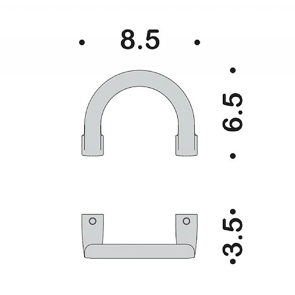 Legato Round Robe Hook 4 Legato Round Robe Hook - Image 2
