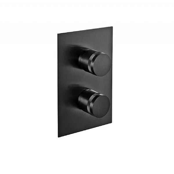 MGS Black Concealed Thermostatic Shower Valve 3 MGS Black Concealed Thermostatic Shower Valve