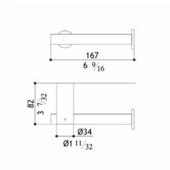 MGS Black Toilet Roll Holder 7 MGS Black Toilet Roll Holder -UK Bathroom Products Sales Store ZMGS0941MB4PRO 4