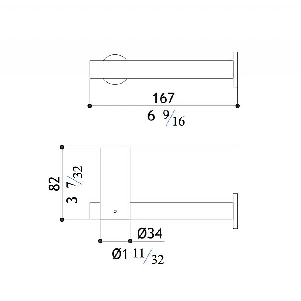 MGS Black Toilet Roll Holder 5 MGS Black Toilet Roll Holder - Image 3