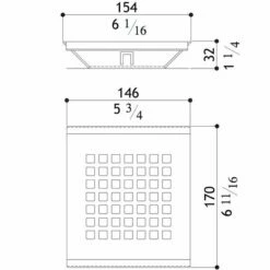 MGS Soap Dish -UK Bathroom Products Sales Store ZMGSAC961MSS 4