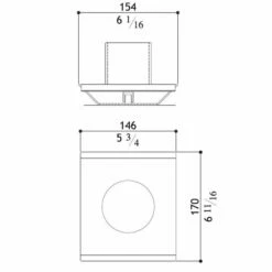 MGS Tumbler & Holder 9 MGS Tumbler & Holder -UK Bathroom Products Sales Store ZMGSAC962MSS 4
