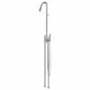 MGS Swan Neck Freestanding Shower Column With Handshower 1 MGS Swan Neck Freestanding Shower Column With Handshower -UK Bathroom Products Sales Store ZMGSCB406MSS