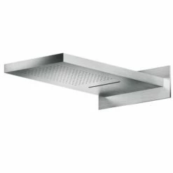 MGS Rectangular Wall-Mounted Waterfall & Rain Shower Head