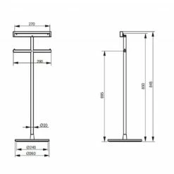 TOTO Neorest Toilet Roll And Remote Stand 9 TOTO Neorest Toilet Roll And Remote Stand -UK Bathroom Products Sales Store ZNEOLETRHSCP 4