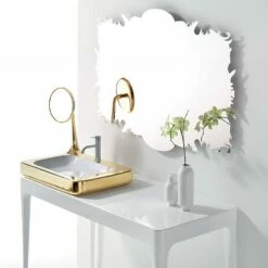 Bisazza Organico Stainless Steel Mirror