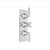 Samuel Heath Style Moderne Dual Shower Valve Cross/Lever Handles -UK Bathroom Products Sales Store ZSTYV602TMCP