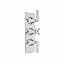 Samuel Heath Style Moderne Dual Shower Valve Cross/Lever Handles