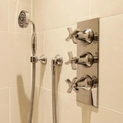 Samuel Heath Style Moderne Two Way Shower Valve Cross Handles 8 Samuel Heath Style Moderne Two Way Shower Valve Cross Handles -UK Bathroom Products Sales Store ZSTYV602TXCP 2