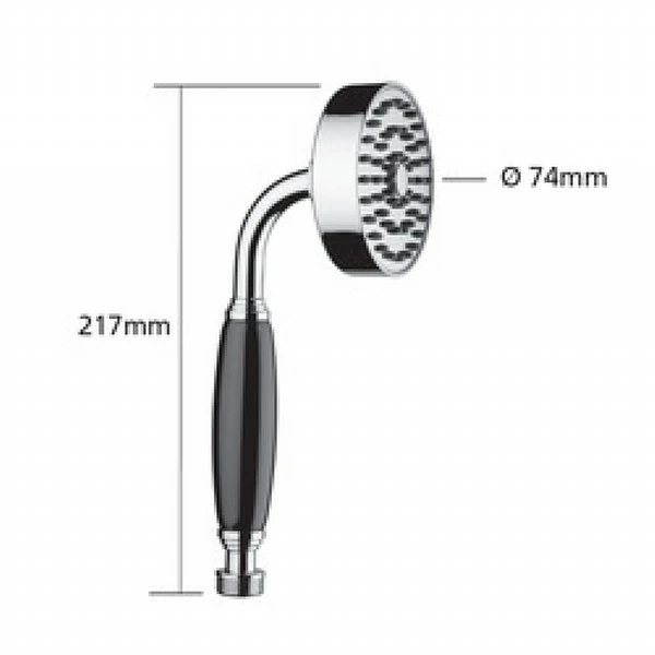 Samuel Heath Style Moderne Hand Shower Easy Clean 4 Samuel Heath Style Moderne Hand Shower Easy Clean - Image 2