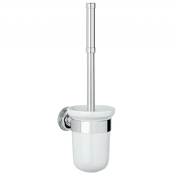 Samuel Heath Style Moderne Wall-Mounted Toilet Brush Set 3 Samuel Heath Style Moderne Wall-Mounted Toilet Brush Set