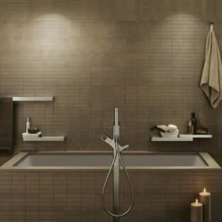 AXOR Urquiola Freestanding Bath Shower Mixer 8 AXOR Urquiola Freestanding Bath Shower Mixer -UK Bathroom Products Sales Store ZURQ11422CP 3