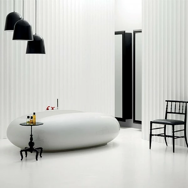 Bisazza Wanders Freestanding Bath 3 Bisazza Wanders Freestanding Bath