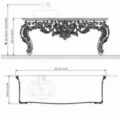 Bisazza Wanders Large Table 7 Bisazza Wanders Large Table -UK Bathroom Products Sales Store ZWA08B 4