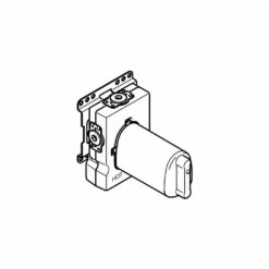 Dornbracht Concealed Part For XTOOL Thermostat Module Without Volume Control 3/4 Inch