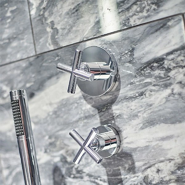 Dornbracht Tara. Cross Head Wall Valve Clockwise Closing 1/2 Inch 4 Dornbracht Tara. Cross Head Wall Valve Clockwise Closing 1/2 Inch - Image 2