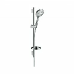 Hansgrohe Raindance Select S Shower Set With 120mm 3jet PowderRain Hand Shower And Soap Dish