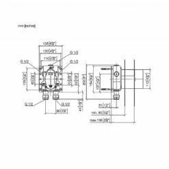 Dornbracht Concealed Part For Thermostat With Built-in Isolators -UK Bathroom Products Sales Store zDO3542897090 4