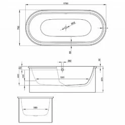 BetteSuno Freestanding Oval Bath 11 BetteSuno Freestanding Oval Bath -UK Bathroom Products Sales Store zzcBET0102740000CFXXSRKEB 4
