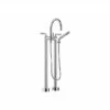 Dornbracht Tara. Freestanding Lever Handle Two Hole Bath Mixer With Hand Shower