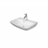 Duravit ME By Starck Compact Washbasin 600mm Satin Matt White -UK Bathroom Products Sales Store zzcDUR0102343603200