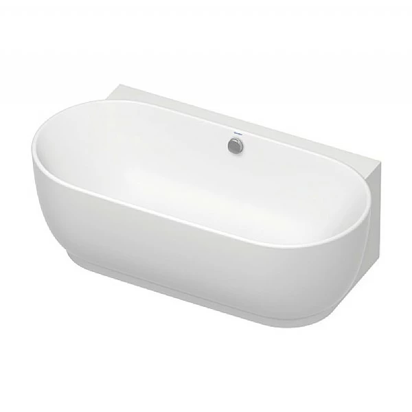 Duravit Luv Back-To-Wall Bath 1800x950mm 4 Duravit Luv Back-To-Wall Bath 1800x950mm - Image 2