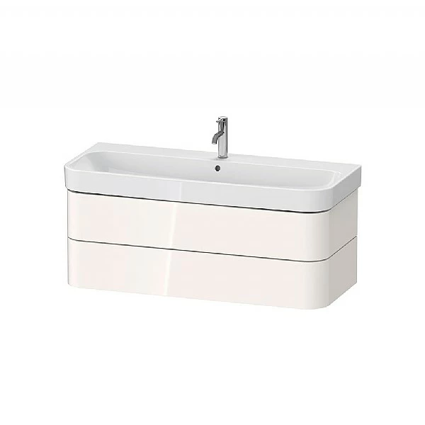 Duravit Happy D.2 Plus Vanity Unit With Two Drawers 1175x490mm 3 Duravit Happy D.2 Plus Vanity Unit With Two Drawers 1175x490mm