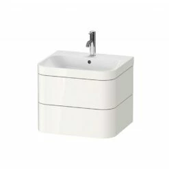 Duravit Happy D.2 Plus C-Bonded Set With Two Drawers 575x490mm
