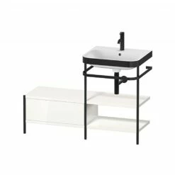 Duravit Happy D.2 Plus C-Bonded Stand Set With Drawer And Shelves 1200x490mm