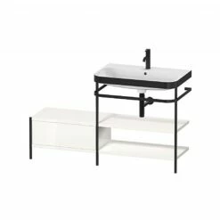 Duravit Happy D.2 Plus C-Bonded Stand Set With Drawer And Shelves 1400x490mm