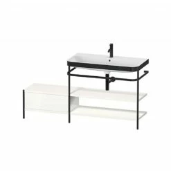 Duravit Happy D.2 Plus C-Bonded Stand Set With Drawer And Shelves 1600x490mm
