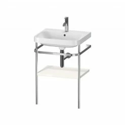Duravit Happy D.2 Plus C-Shaped Stand Set With Shelf 575x490mm