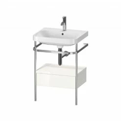 Duravit Happy D.2 Plus C-Shaped Stand Set With Drawer 575x490mm