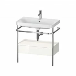Duravit Happy D.2 Plus C-Shaped Stand Set With Drawer 775x490mm