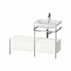 Duravit Happy D.2 Plus C-Shaped Stand Set With Two Drawers 1200x490mm